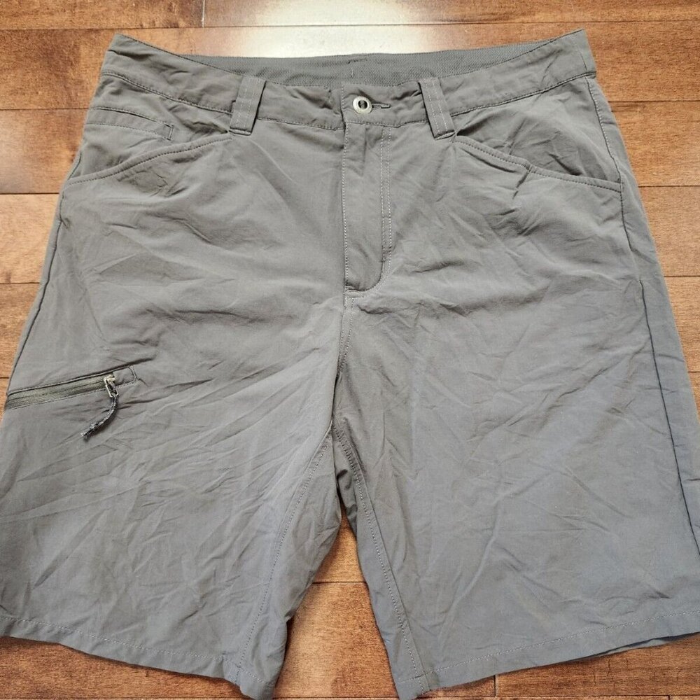 Patagonia men's gray shorts in size 34